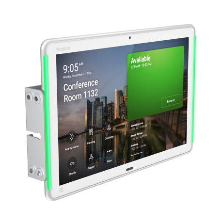 Yealink RoomPanel Plus 10,1" - voll RGB multifunktionales multipoint Raumbuchungsdisplay, Background