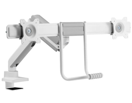 Neomounts DS75-450WH2 - vollbewegliche Tischhalterung für zwei 17-32" Bildschirme - weiß