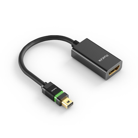 Purelink zertifizierter Aktiver 4K mini DisplayPort / HDMI Portsaver Adapter