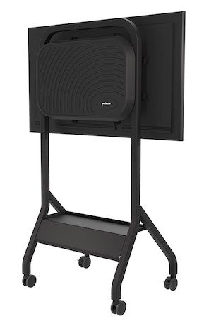 Peerless-AV SR898-EUK Rollwagen Trolley mit Ablage für Displays bis 110 Zoll/ bis 136kg/ bis VESA 90