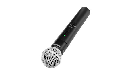 Shure MXW2X/SM58=-Z11 DECT Handsender mit SM58 Kapsel und LC Display inkl. Li-Ion Akku