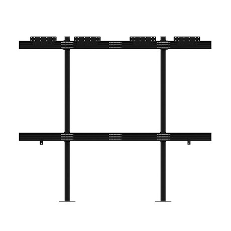 Hagor LED-Standsystem mit Boden-Wand-Montage - passend für Samsung IAC 130"