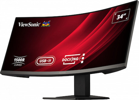 ViewSonic VG3419C 34" VA Monitor, 3440 x 1440 UWQHD, 120Hz, 3ms - Demo