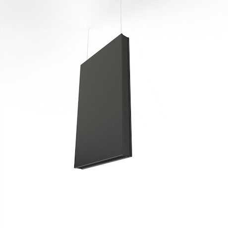 HI-ND 75" Wandgehäuse Window, Hochformat, schwarz