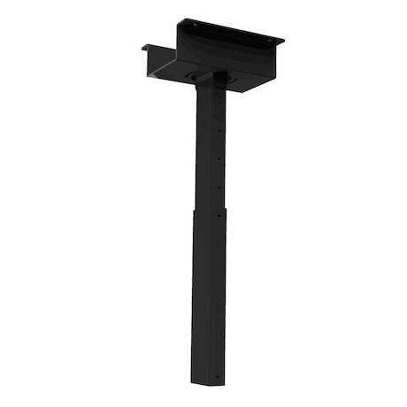 HI-ND Deckenhalterung für Display Gehäuse, 60-110cm, schwarz