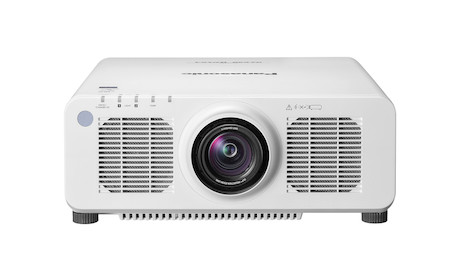 Panasonic PT-RZ990WE mit Objektiv, weiss Installationsbeamer mit 10.000 Lumen - Demo