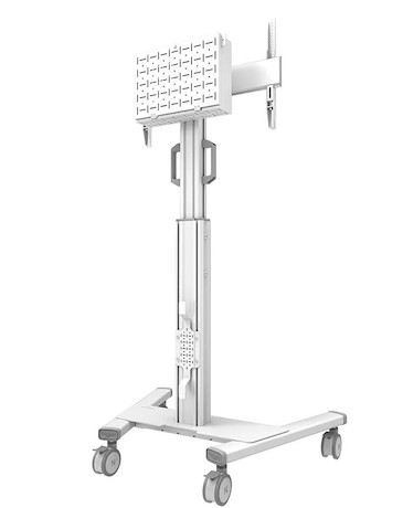Neomounts FL50S-825WH1 mobiler Bodenständer für 37-75" Bildschirme - Weiß