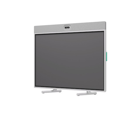 Logitech Rally Board 65 All-In-One Display für Videokonferenzen in Offwhite