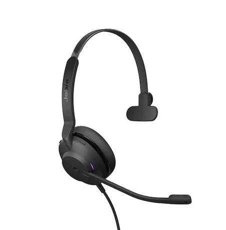 Jabra Engage 50 II Link - USB-A/USB-C - schnurgebundenes Mono Headset zertifiziert für UC-Plattforme