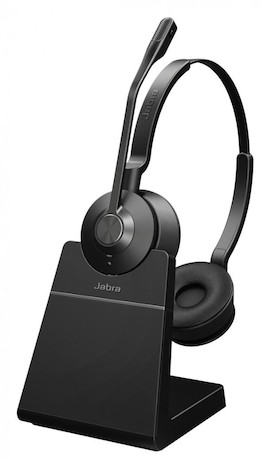 Jabra Engage 55 SE - DECT, USB-C - schnurloses Dual Headset zertifiziert für UC-Platformen | mit Lad