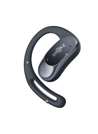 SHOKZ OpenFit Air Open-Ear-Design Bluetooth Kopfhörer mit 28 Stunden Wiedergabezeit | Farbe: Schwarz