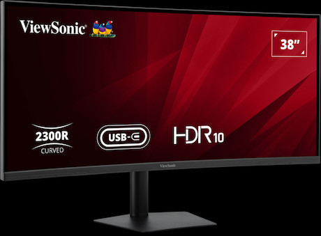 ViewSonic VA3820C 38" UWQHD+ 21:9 Curved Monitor mit USB-C Hub