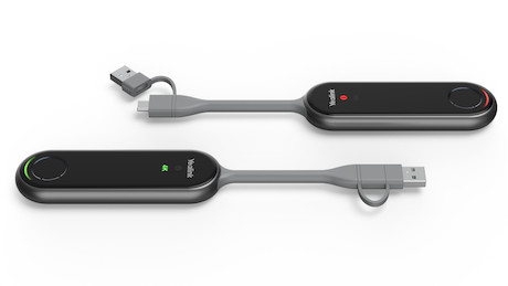 Yealink PA20 Wireless Sharing Pod für kabelloses Teilen von Inhalten per Plug-and-Play über USB-A un