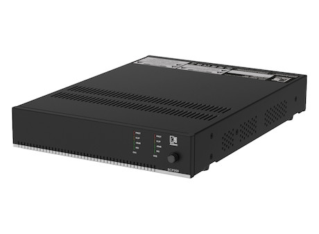 AUDAC SCP250 Kompakte Zweikanal-Endstufe - 2 x 500 W @ 4 Ohm - 1000 W @ 70/100 V