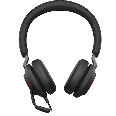 Jabra Evolve2 40 SE - USB-C / A schnurgebundenes Stereo Headset | zertifiziert für Microsoft Teams |
