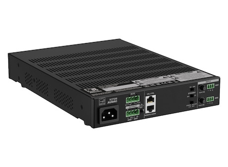 Audac SCP206 kompakter Zweikanal-Leistungsverstärker - 2 x 60W @ 4 Ohm - 120W @ 70/100V