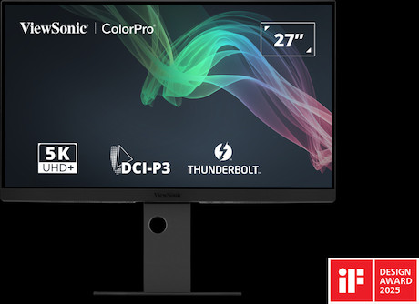 ViewSonic VP2788-5K 27" 5K Thunderbolt Monitor mit Daisy Chain Support