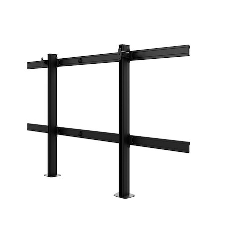 Hagor LED-SBW Avocor AVX1320 135″ Standsystem zur Boden-Wand Montage passend für Avocor AVX1320