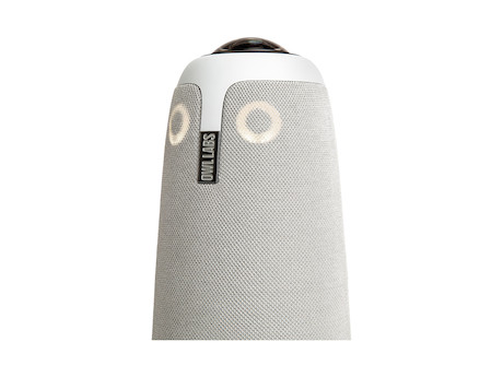 Owl Labs Meeting Owl 3 Premium Kamera mit 360°-Kamera, Mikrofon und Lautsprecher + Erweiterungsmikro
