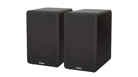 Block S-250 2-Wege Lautsprecherbox in Schwarz