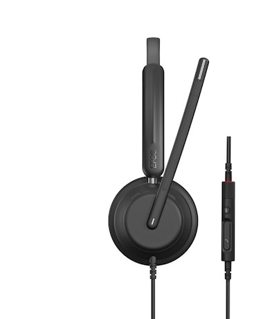 EPOS IMPACT 760T - kabelgebundenes Dual Headset USB-A / USB-C | zertifiziert für Microsoft Teams |