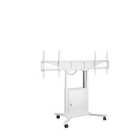 Hagor HP Twin Lift M-DW mobiles, elektro-motorisch höhenverstellbares Liftsystem für zwei Displays n