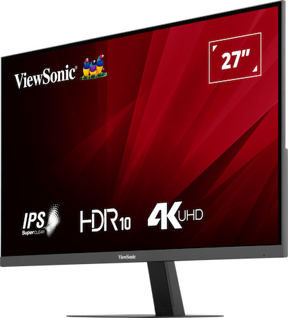 ViewSonic VA2708-4K-HD 27" 4K UHD Monitor mit HDR 10, Dual HDMI und DisplayPort