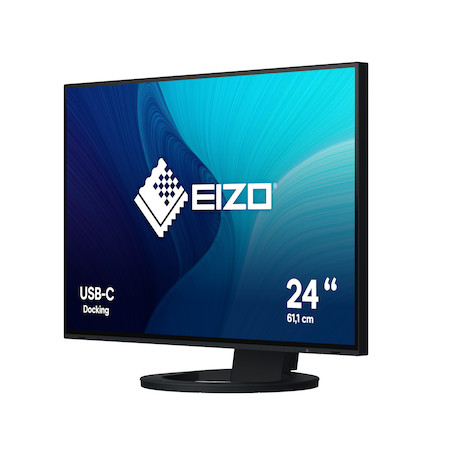 EIZO EV2485 FlexScan Monitor in Schwarz