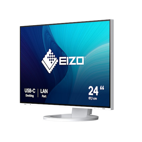 EIZO EV2495 FlexScan Monitor in Weiß