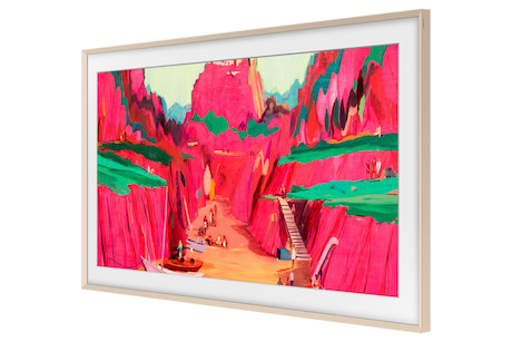 Samsung 85“ Rahmen Beveled für The Frame und The Frame Pro in Sandgold