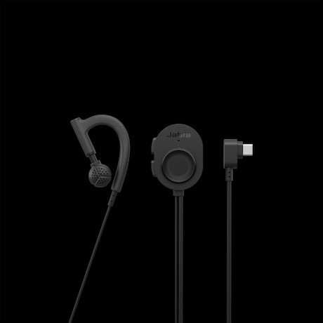 Jabra Perform 10 Wired kabelgebundenes Push-to-Talk Mono Headset mit USB-C-Anschluss für Teams im Ei