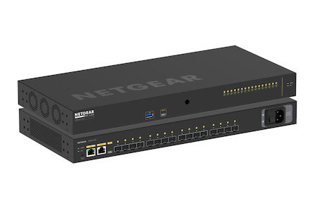 Netgear AV Line Managed Switch 16x 1G / 10G Fiber SFP+ M4250-16XF - Demoware