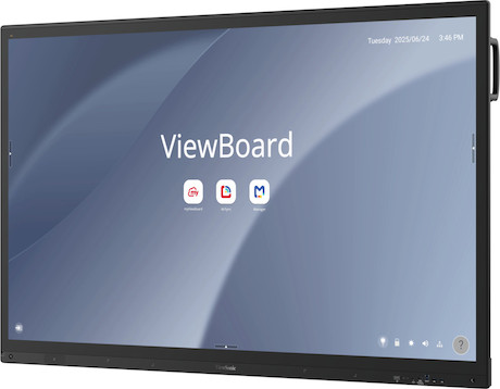 ViewSonic IFP7563-1C 75" 4K-PCAP-Touch-Display mit EDLA-Zertifizierung für interaktive Anwendungen