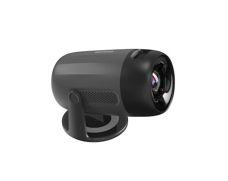 Philips NeoPix 150 Full HD kompakter LED Projektor mit um 180 Grad drehbarem Ständer