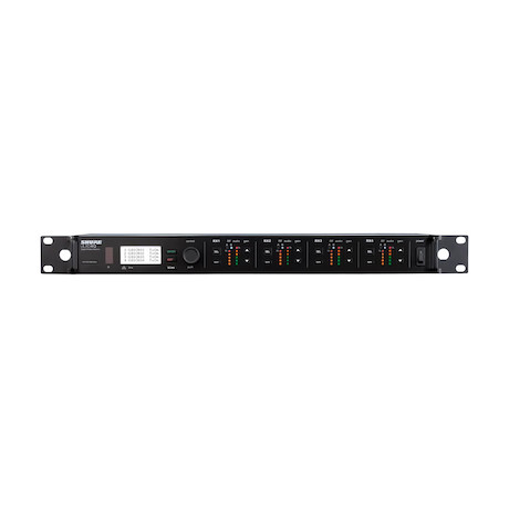 Shure ULXD4QE=-G56 Digitaler 4-Kanal-Drahtlosempfänger