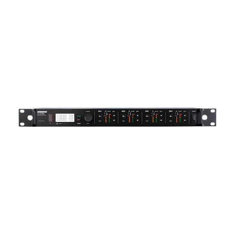Shure ULXD4QE=-G56 Digitaler 4-Kanal-Drahtlosempfänger