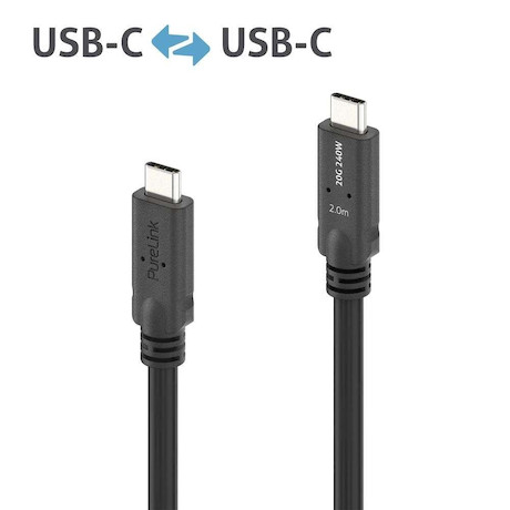 PureLink PI6600-020 Premium USB4 Gen2 Micro Coax USB-C Kabel, 2m