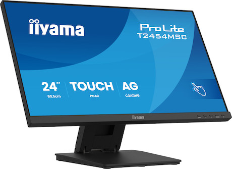 iiyama ProLite T2454MSC-B3AG 24" InCell PCAP 10 Punkte Touchscreen mit IPS-Panel-Technologie, Anti-G