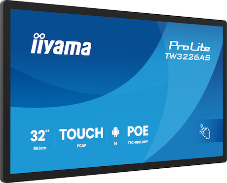 iiyama ProLite TW3226AS-B3P 32" PCAP 10-Punkt-Touchscreen-PC mit Android-Betriebssystem