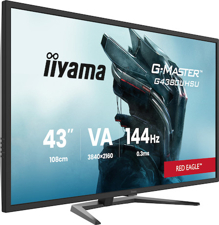 iiyama G-MASTER G4380UHSU-B2 43" 4K Gaming Monitor mit 144 Hz