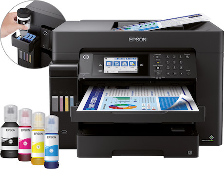 Epson EcoTank ET-16655 DIN-A3+-Multifunktions-Wi-Fi-Tintentankdrucker mit Fax