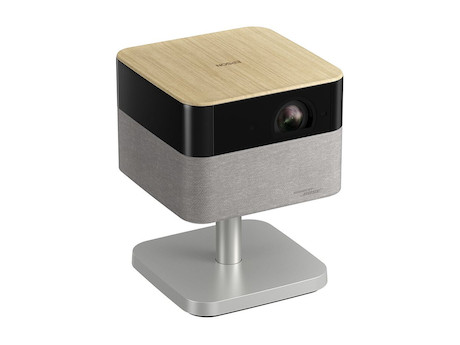 Epson Lifestudio Flex EF-72 tragbarer 4K Smart-Projektor mit Sound by Bose, Google TV und verstellba