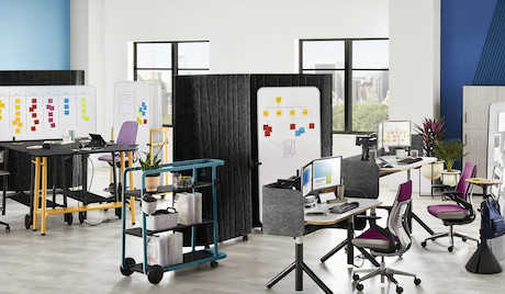 Steelcase Flex Akustische Begrenzung