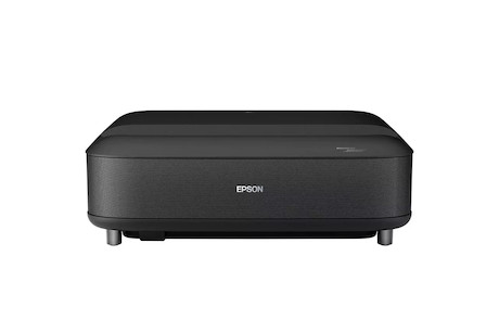 Epson Lifestudio Grand EH-LS670B 4K Smart-Laserprojektor mit Ultrakurzdistanz-Projektion, Sound by B