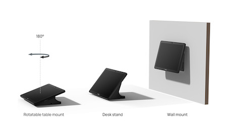 Yealink CTP25 Touch-Konsole mit flexiblen Anschlussmöglichkeiten und 4K-Inhaltsfreigabe