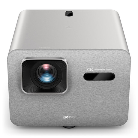 BenQ TK705i Smarter 4K Heimkino-Projektor mit Motor-Zoom und Google TV - Demoware Platin