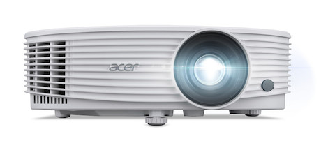 Acer H6542 Heimkino Beamer mit 4.000 Lumen, Acer LumiSense und 13.000:1 Kontrast - Demoware Platin