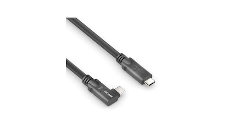 Purelink PI6620-050 Premium USB 3.2 Gen1 Micro-Coax USB-C 90° (Links/Rechts) Kabel, 5,00m