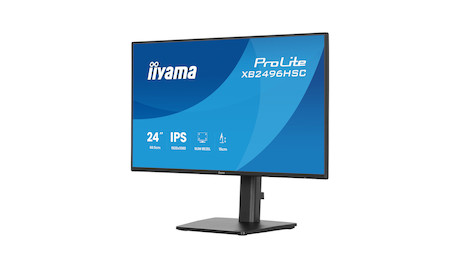 iiyama ProLite XB2496HSC-B1 24" Monitor mit 144 Hz Bildwiederholfrequenz und einem höhenverstellbare