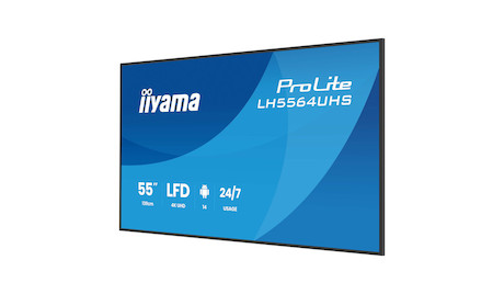 iiyama ProLite LH5564UHS-B1AG 4K UHD 55" Digital Signage-Display mit erweiterten Steuerungs- und Kon
